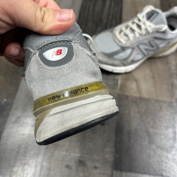 Womens New Balance 990v4 Made in USA Gray Running Shoes W990GL4, Size US 9 - Picture 16 of 16